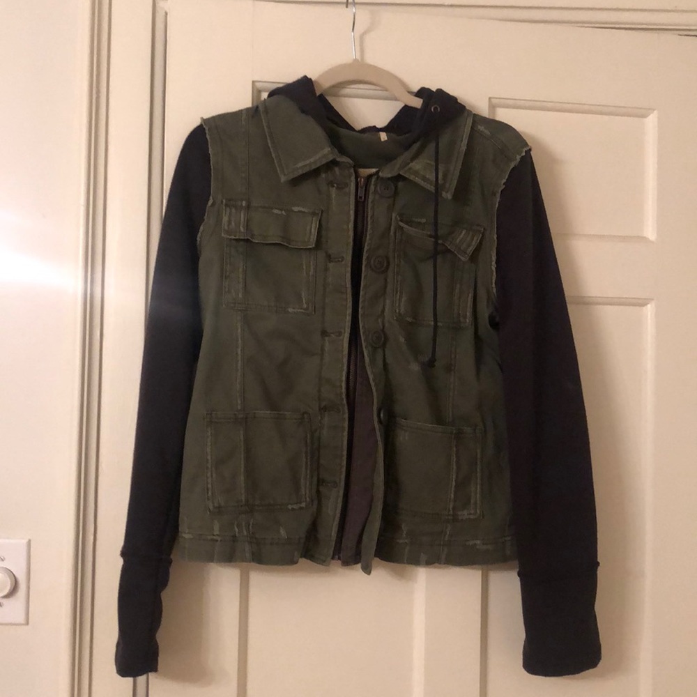 Free people hoodie jacket
